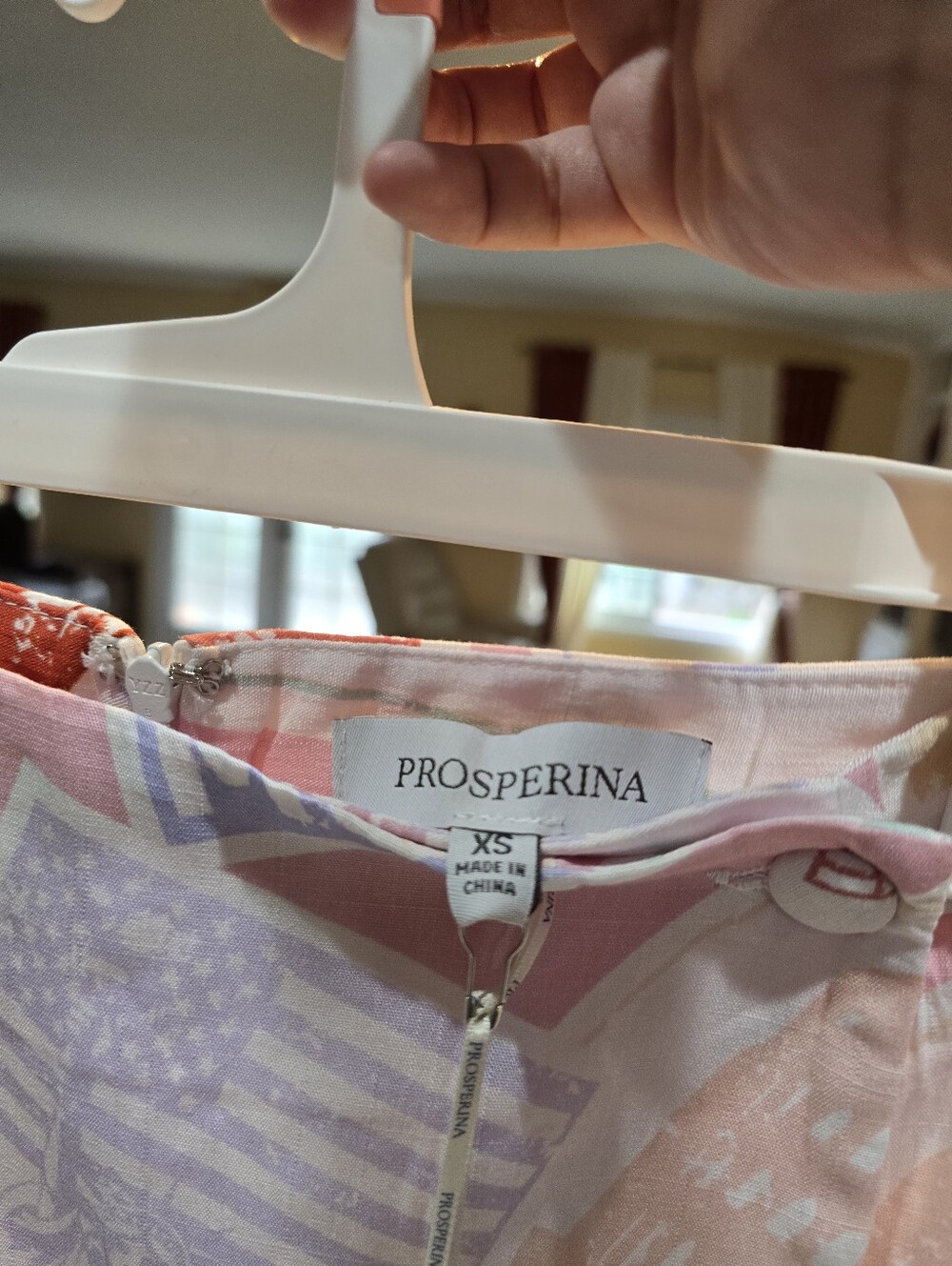 NWT Prosperina Peyton Passport Print Pink Skort in XS - Picture 6 of 13